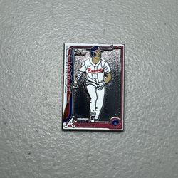 2025 Topps Series 2 Matt Olson Super Box Exclusive Pin Atlanta Braves