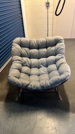 Oversized Rocking Papasan Chair