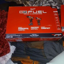 M12 Fuel 2tool Set Combo Kit