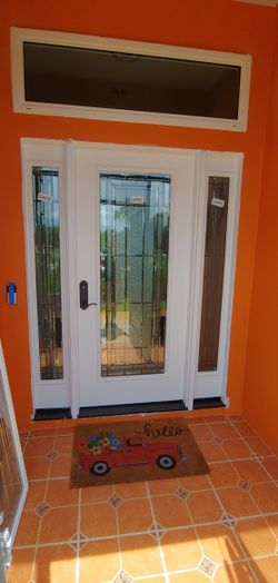 🇺🇸 Beautiful Impact Door Glass!