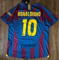 Barcelona Ronaldinho 2006 Retro mens large