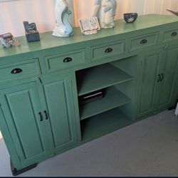 Drawers Sideboard Buffet Credenza Table Cabinet