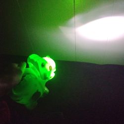 Toy Handle with Flip Head Flashlight