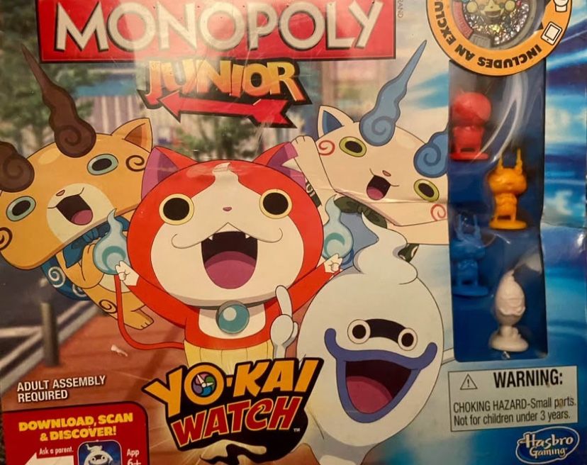 New monopoly Junior Yo Kai Watch 