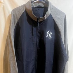 Dunbrooke MLB New York Yankees Windbreaker Jacket Men’s XL XLarge Used Good Condition $25 Meet Up In Irving @dfwgoods 