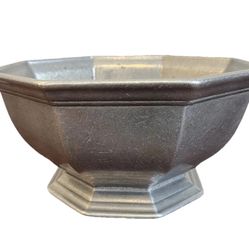 Oneida Fruit Bowl Dish Pewter Cambridge Colonial Queen Anne Large Rare Vintage