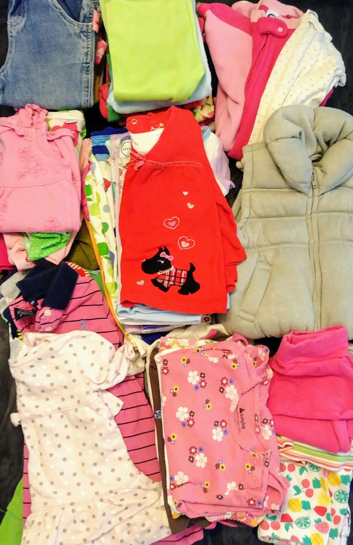 12-18M Baby Girl 60+ Piece Clothing Lot