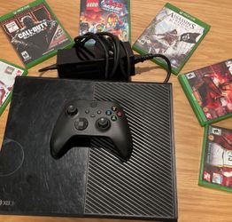 Xbox one with a lot of games