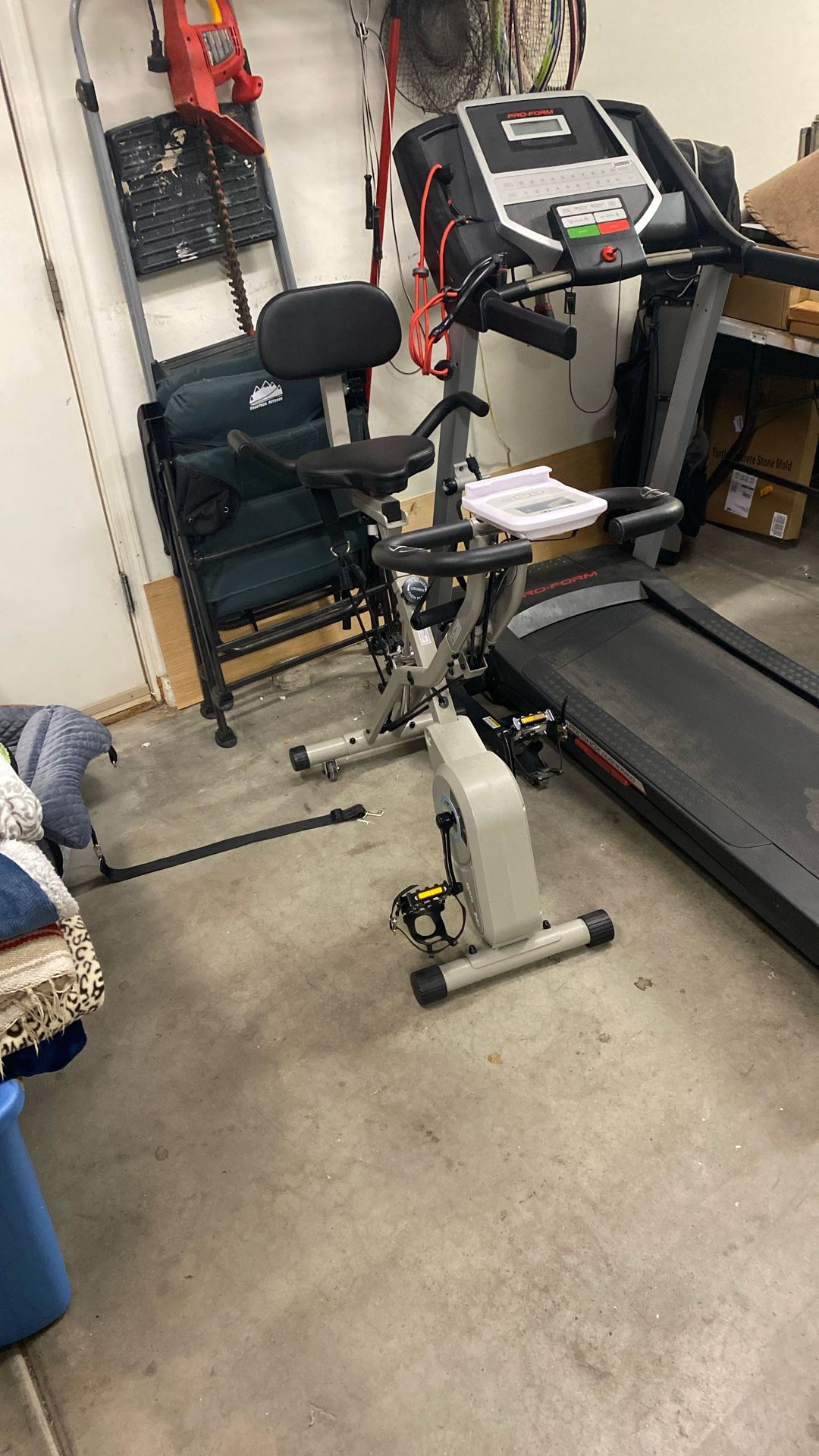 Treadmill And Exercise Bike