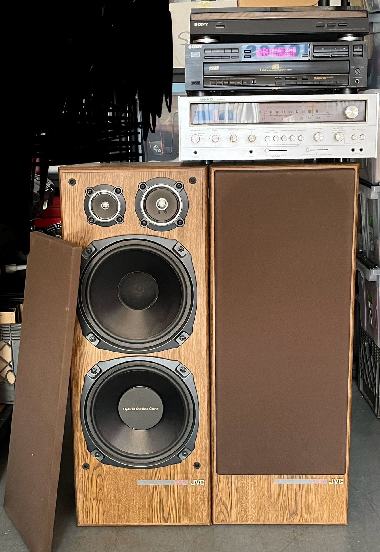 Stereo Components And Speakers From 70’s and 80’s - Pick-up Only