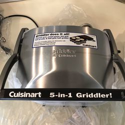 Cuisinart 5 in 1 Grill: Never Used