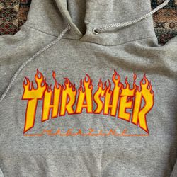 Thrasher Flame Pullover Hoodie 