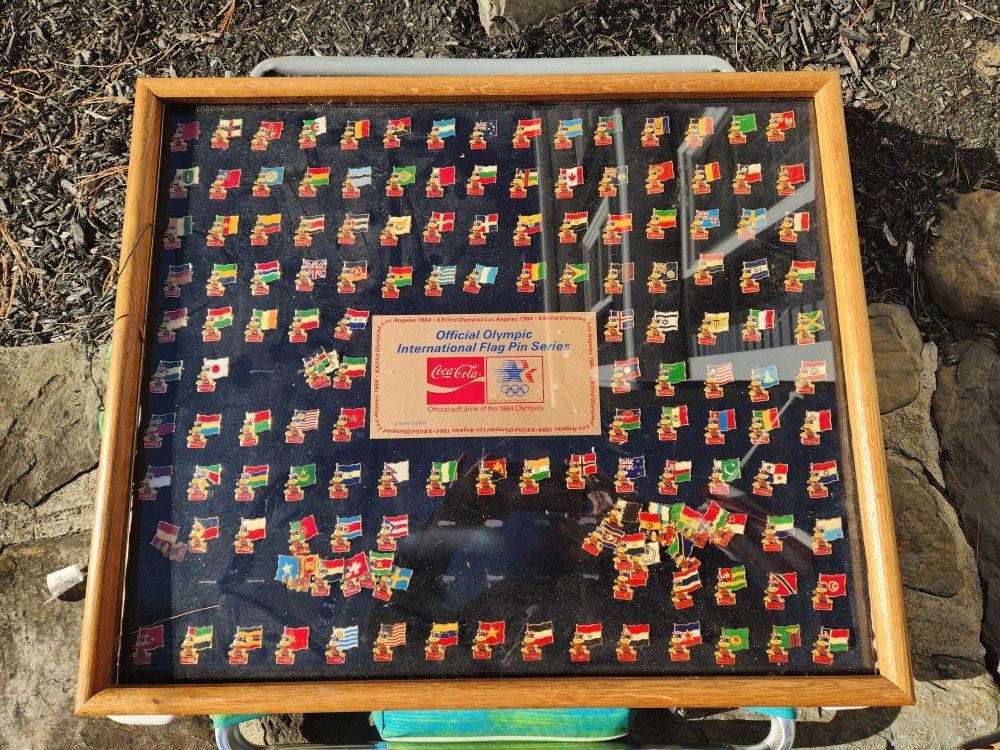 1984 Coca Cola Olympic Pins