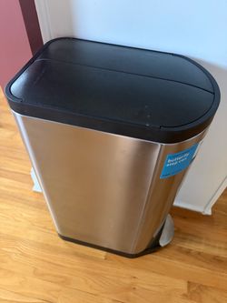 Simplehuman Brushed Stainless Butterfly Step Can