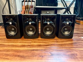 JBL 305P MkII Powered Studio Monitors (Set of 4) w/ Original Boxes