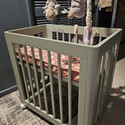 Pretty Much New 8-in-1 Convertible Crib- Babyletto Brand