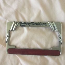 Harley Davidson license plate frame