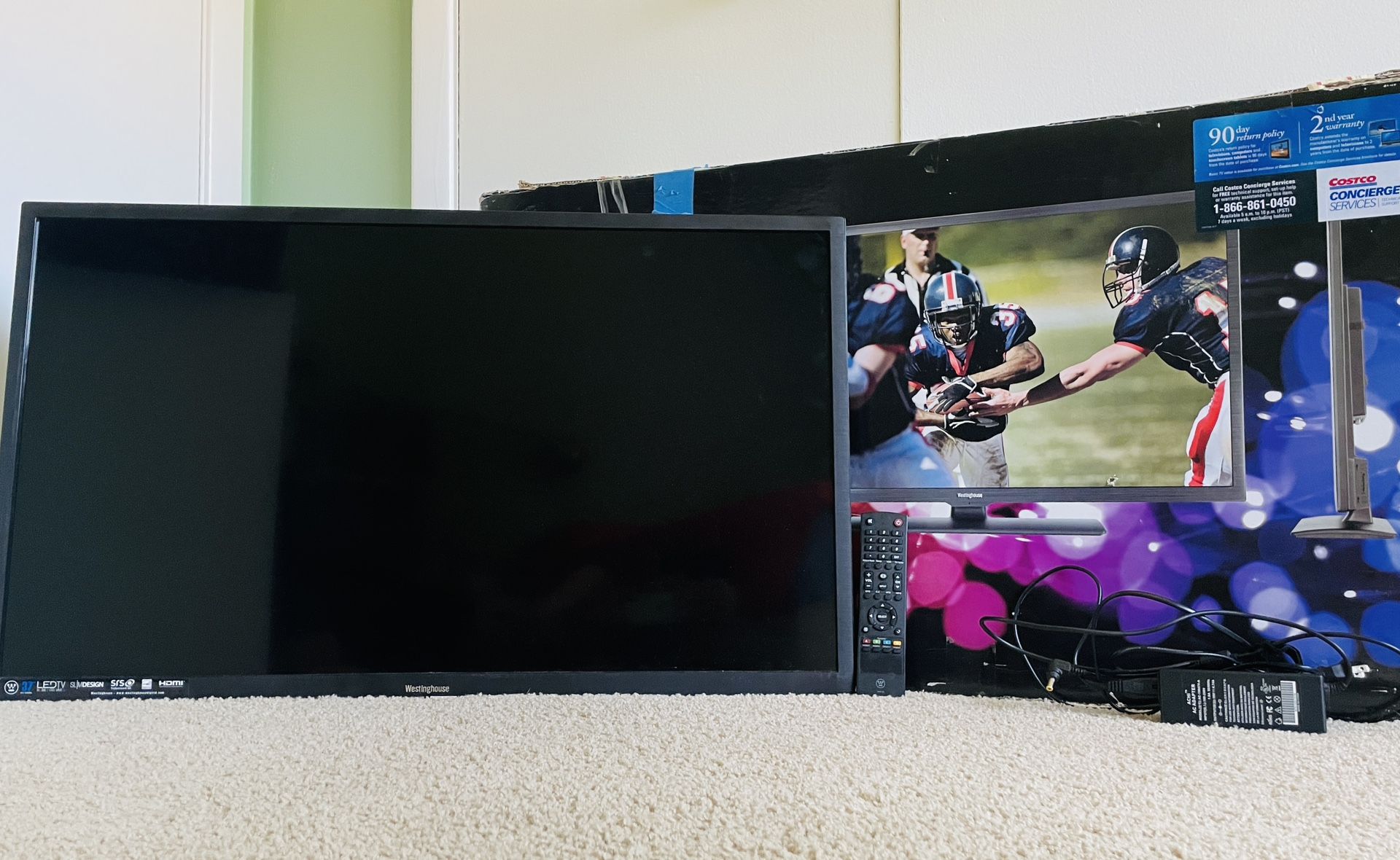 Westinghouse black 37 Inch TV
