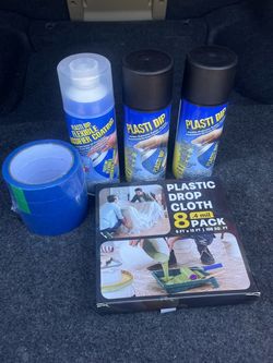 Complete DIY Plasti dip Chrome Delete Car Kit