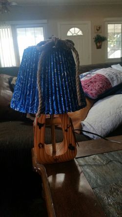 New western stirrup lamp 25.00