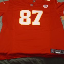 Kansas City Chiefs Home Jersey #87 Travis Kelce