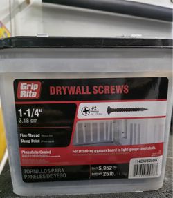 Drywall screws