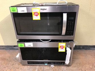 Over the stove microwaves !!!!must go!!!! Y28E YZZG3 HNQ