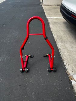 Paddock Stand + Motorcycle Maintenance Bundle