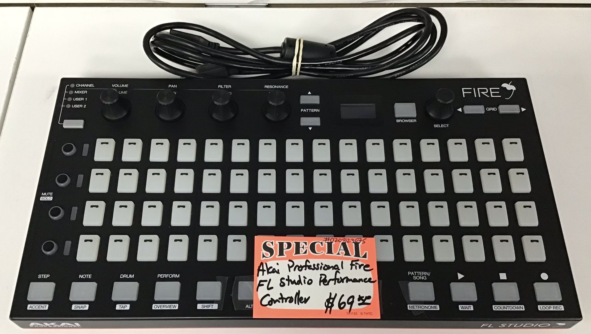 Akai Professional Fire FL Studio Performance Controller