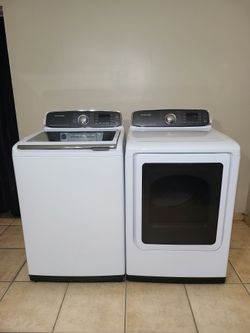 Samsung Washer and Electric Dryer Set