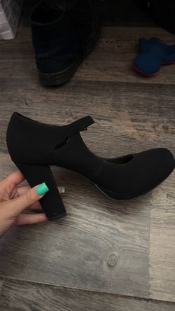 Black heels