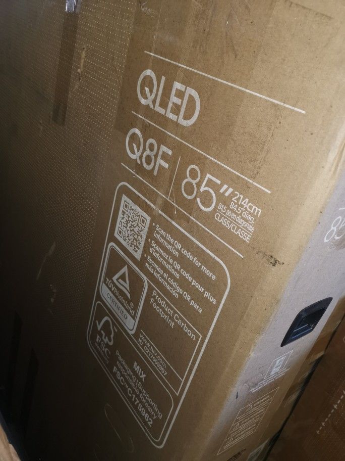 SAMSUNG 85"INCH QLED 4K Q8F
