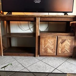 Free Wood Entertainment Console