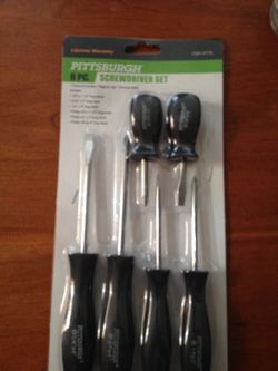 6 pcs screwdriver set brand new