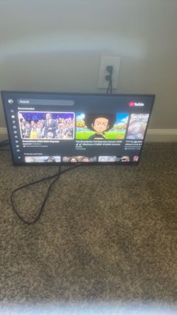 24” Flatscreen Tv w/ Remote