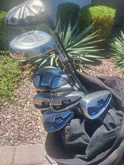 Snake eyes titanium golf club set