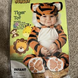 Costume- Tiger- 0-6 Months 