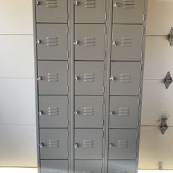 Metal Gym/Storage Lockers 