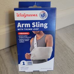 Arm Sling with Thumb Loop One Size