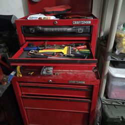 Craftman Tool Box Red