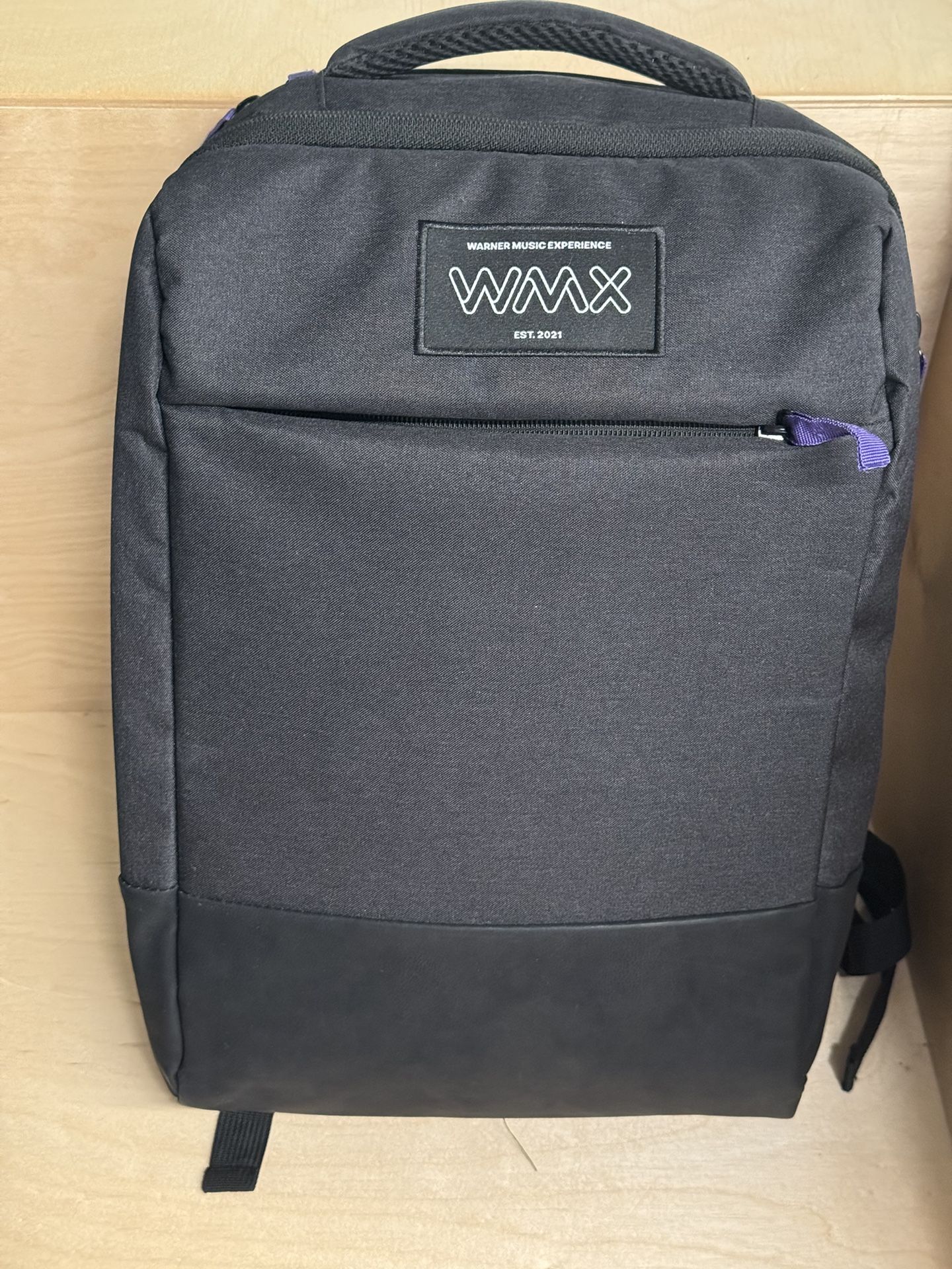 Warner Music Experience backpack for laptop or electronics