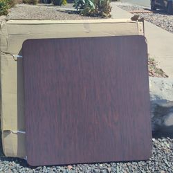 Mahogany Table toppers (x2)