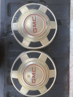 GMC truck hub caps