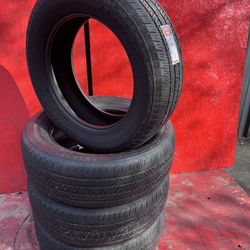 265/60R20 BRIDGESTONE DUELER H/T full tires set 