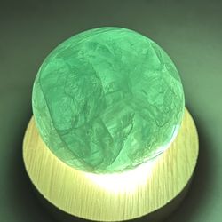 Green Fluorite Sphere 