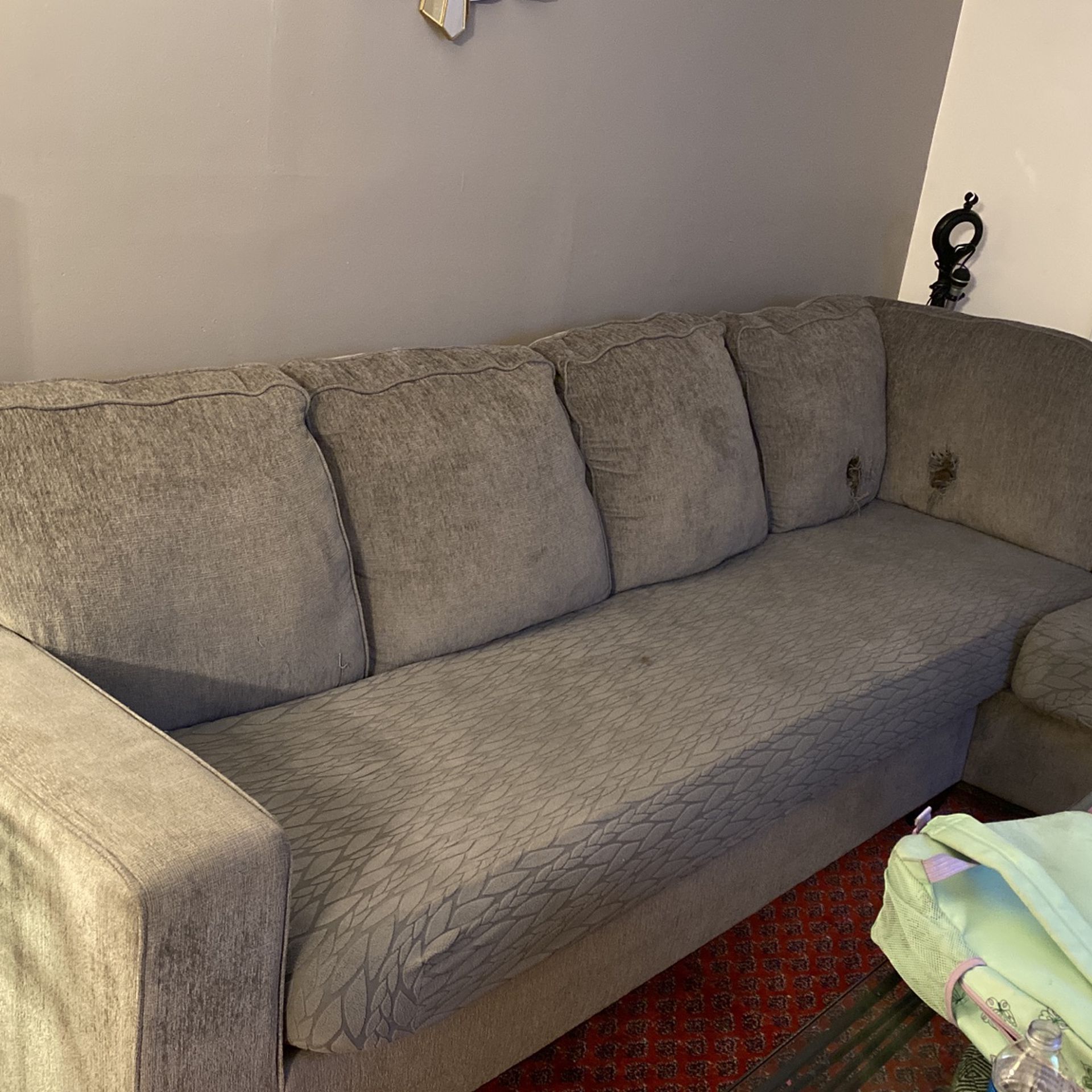 Free Grey Sectional