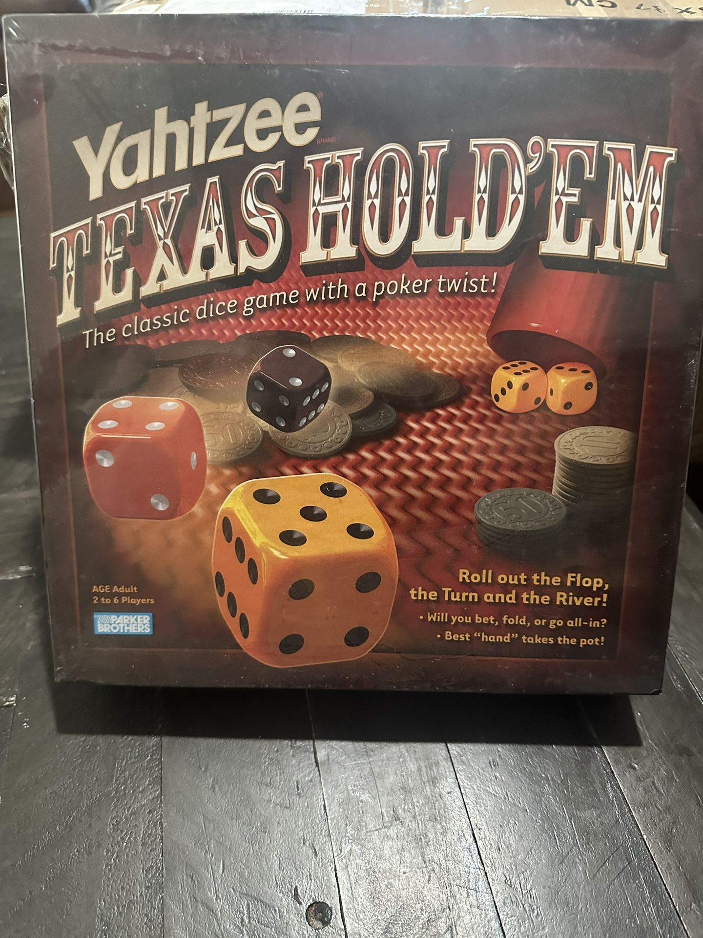 Yahtzee Texas Hold Them New Sealed