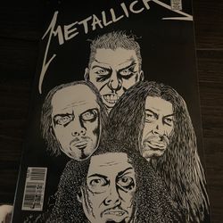 Metallica Comic From Comic Con