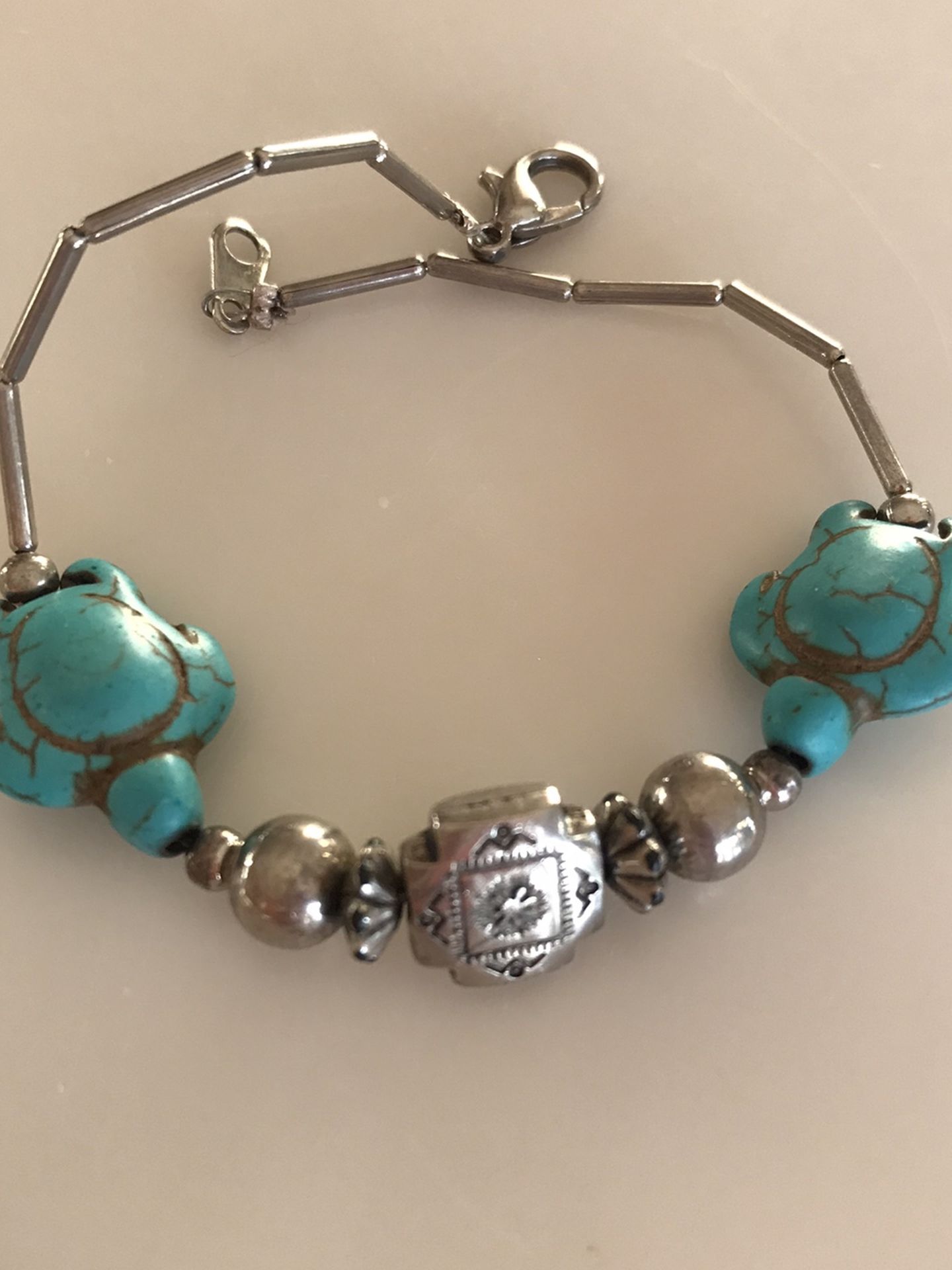 Turquoise turtle Bracelet