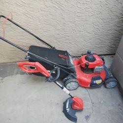 Craftsman Lawnmower And Weed eater 